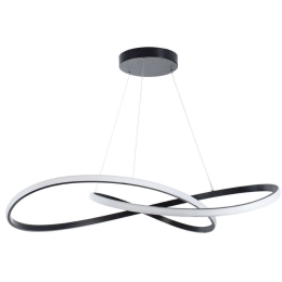 Φωτιστικό Οροφής Με Τηλεχειριστήριο Dexter 60917 Φ103cm Dim Led 13440lm 120W Black Globostar
