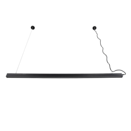Φωτιστικό Οροφής Γραμμικό Linear Market LED 61020-1 120x2x4cm 18W 6000K Black GloboStar
