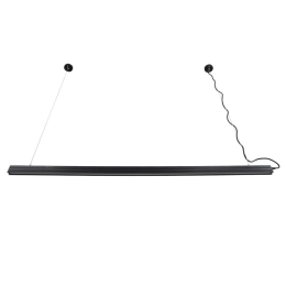 Φωτιστικό Οροφής Γραμμικό Linear Market LED 61021-1 120x2x4cm 18W 4500K Black GloboStar