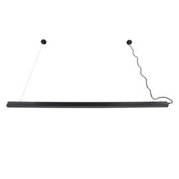 Φωτιστικό Οροφής Γραμμικό Linear Office LED 61025-S 120x2x4cm 18W 2700K Black GloboStar
