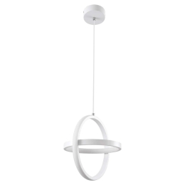 Φωτιστικό Οροφής Alice 61056 Led 20W  25x22x25cm White GloboStar Αλουμίνιο