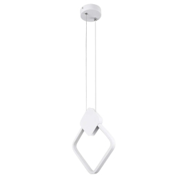 Φωτιστικό Οροφής Mary 61083 Led 12W 20x2,3x28,5cm White GloboStar Αλουμίνιο