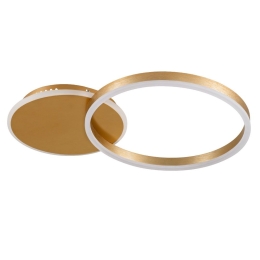 Φωτιστικό Οροφής Venom 61119 Led 45W Φ40cm Gold GloboStar