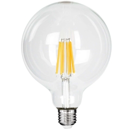 Λαμπτήρας Led Long Filament 99089 Φ12,5x13,8cm G125 E27 7W 1470lm 2700K Clear GloboStar 7W