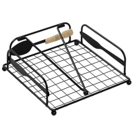 Χαρτοπετσετοθήκη GOR105K4 18x18cm Black Espiel Μέταλλο