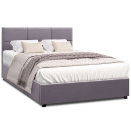 Κρεβάτι Kingston (Για Στρώμα 150x200cm) 0228295 213,5x157,5x109cm Grey