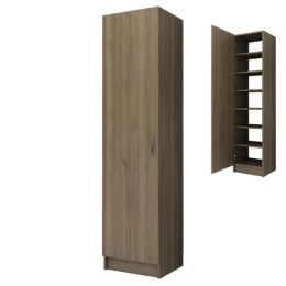 Παπουτσοθήκη - Ντουλάπι Petro 0253487 45x38x180cm Walnut