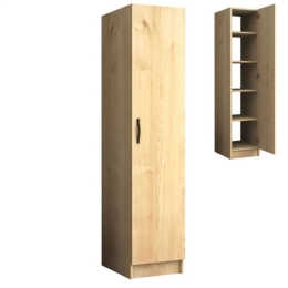 Ντουλάπα Μονόφυλλη Ricardo 0256486 40x51,8x181cm Sonoma Μονόφυλλη