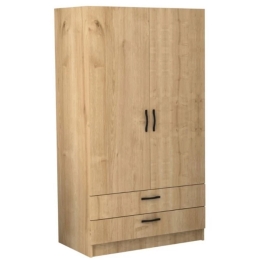 Ντουλάπα Δίφυλλη Victoria 0258625 100x60x181cm Sonoma Δίφυλλη