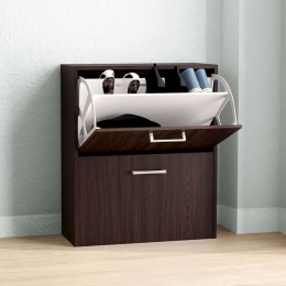 Παπουτσοθήκη Ennio 0204662 58x25x84,3cm Wenge Μελαμίνη