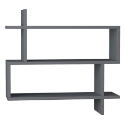 Ραφιέρα Τοίχου Paralel 0207506 70x22x65cm Anthracite