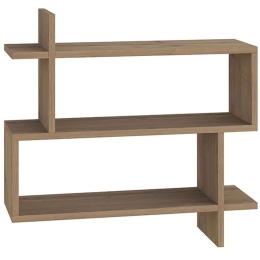 Ραφιέρα Τοίχου Paralel 0249820 70x22x65cm Light Walnut