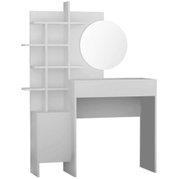 Τουαλέτα Με Καθρέπτη Mup 0230415 105x35x151cm White