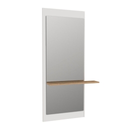 Καθρέφτης Τοίχου Piyar 0228216 60x14,6x150cm White Particle Board, Melamine