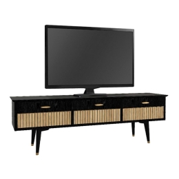 Έπιπλο Τηλεόρασης Bolea 0241026 150x35x49,7cm Modern Black