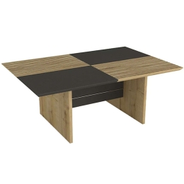 Τραπεζάκι Σαλονιού Venita 0241029 90x60x33,8cm Oak-Anthracite