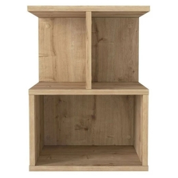 Κομοδίνο - Τραπεζάκι Βοηθητικό Entiero 0256458 39,8x35x54,6cm Sapphire Oak