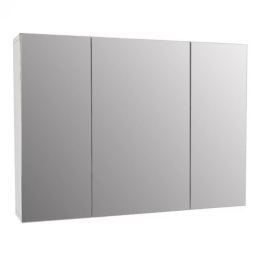 Καθρέπτης Μπάνιου Με Ντουλάπι Base 0256461 90x17,1x65cm White Μοριοσανίδα, Μελαμίνη