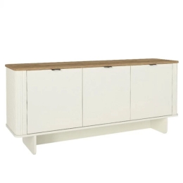 Μπουφές Bohema 0265888 180x47x76,6cm Ivory-Sepet Oak