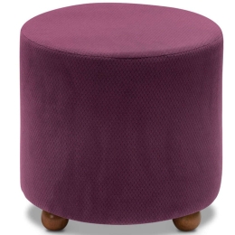 Σκαμπό Mario 0213617 40x40x40cm Purple