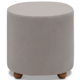 Σκαμπό Mario 0250670 40x40x40cm Light Grey