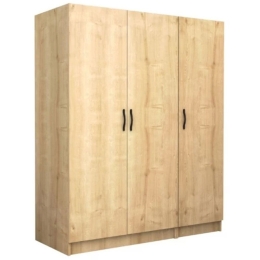 Ντουλάπα Τρίφυλλη Victoria 0260761 150x60x181cm Sonoma Three Door