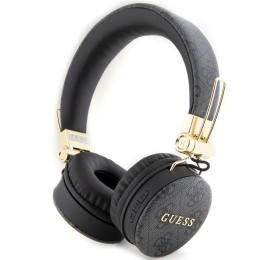 Ακουστικά Headphones 4G Logo Over GUBH704GEMK Bluetooth Black Guess