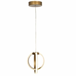 Φωτιστικό Οροφής Venus-20 01-0410 LED 24W 3000/4000/6500K 2190Lm 20x60cm Gold Matt Heronia