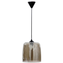 Φωτιστικό Οροφής GL-6020/22 -A- 1/L 02-0429 1xE27 22x100cm Fume Heronia