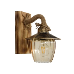 Φωτιστικό Τοίχου - Απλίκα R-98ΑΡ 30-0058 H25x23x18cm 30-0058 Bronze Heronia