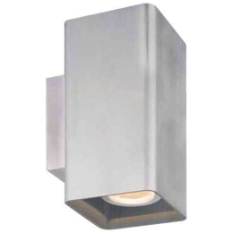 Φωτιστικό Τοίχου - Απλίκα HI2841 7,5x10x16cm Led 677lm 14W 3000K Silver Aca
