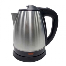 Βραστήρας HMK-01 0119572 1,5lt Inox-Black Ανοξείδωτο Ατσάλι