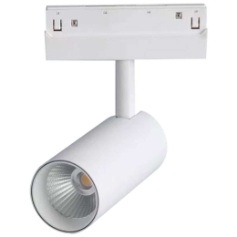 Σποτ Μαγνητικής Ράγας HUBE740W Φ5x9cm Led 600lm 7W 4000K White Aca