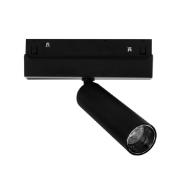 Σποτ Μαγνητικής Ράγας Μini HUBEM840B Φ3x11cm Led 850lm 8W 4000K Black Aca