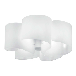 Φωτιστικό Οροφής-Πλαφονιέρα I-Imagine-PL5 8031440352734 White Luce Ambiente Design Αλουμίνιο,Γυαλί