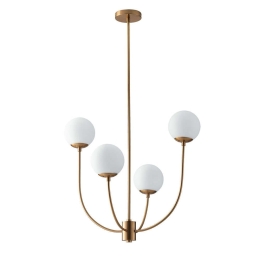 Φωτιστικό Οροφής I-Themys-U4 Brass Luce Ambiente Design Μέταλλο,Γυαλί