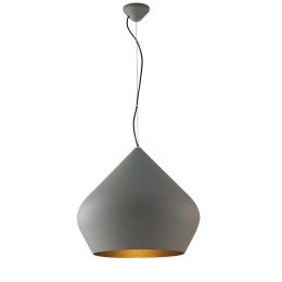 Φωτιστικό Οροφής I-Tholos-S52 GRI 8031414862788 Grey Luce Ambiente Design Μέταλλο