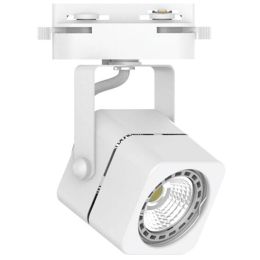Σποτ Μονοφασικής Ράγας T00700-WH 8x14cm 1xGU10 White Inlight