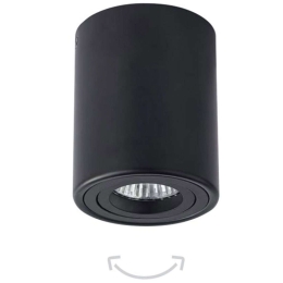 Φωτιστικό Οροφής - Σποτ 42025-BL Φ7,8x10cm Dim 1xGu10 Black Inlight