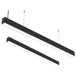 Φωτιστικό Οροφής - Ράγα 6072-150-BL Με Διακόπτη 150x5cm Led 6000Lm 50W 3CCT Black Inlight