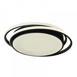 Φωτιστικό Οροφής - Πλαφονιέρα 42172 Led Dimmable Φ50cm 5460Lm 60W 3CCT Black Inlight