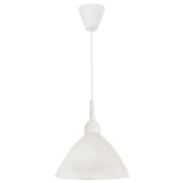 Φωτιστικό Οροφής 4409-Γ-Λευκό Φ18x13cm 1xE14 White Inlight