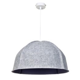 Φωτιστικό Οροφής Acoustic 4061 50x30cm 1xE27 Grey Inlight