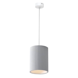 Φωτιστικό Οροφής 4062 15x22cm 1xΕ27 White Inlight