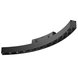 Γραμμικό Φωτιστικό Οροφής Curved Μαγνητικό TMC0041 34x2,2x2,5cm Led 960Lm 12W 3000K 3CCT Black Inlight