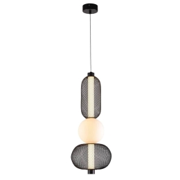 Φωτιστικό Οροφής 4072 Led Φ20cm 2784Lm 24W 3000K Black Inlight