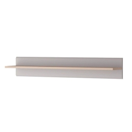 Ράφι Τοίχου Inox INX-38 90x17x19cm Grey