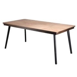 Τραπέζι JAM103 180x90x77cm Brown Espiel
