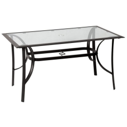Τραπέζι Παραλ/μο 154562 Black 70X120X75 cm