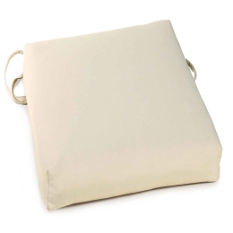 Μαξιλάρι Καθίσματος 154657 Ecru 37χ40Χ6cm Πολυέστερ